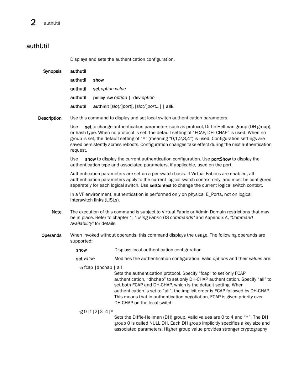 Authutil | Dell POWEREDGE M1000E User Manual | Page 86 / 1080