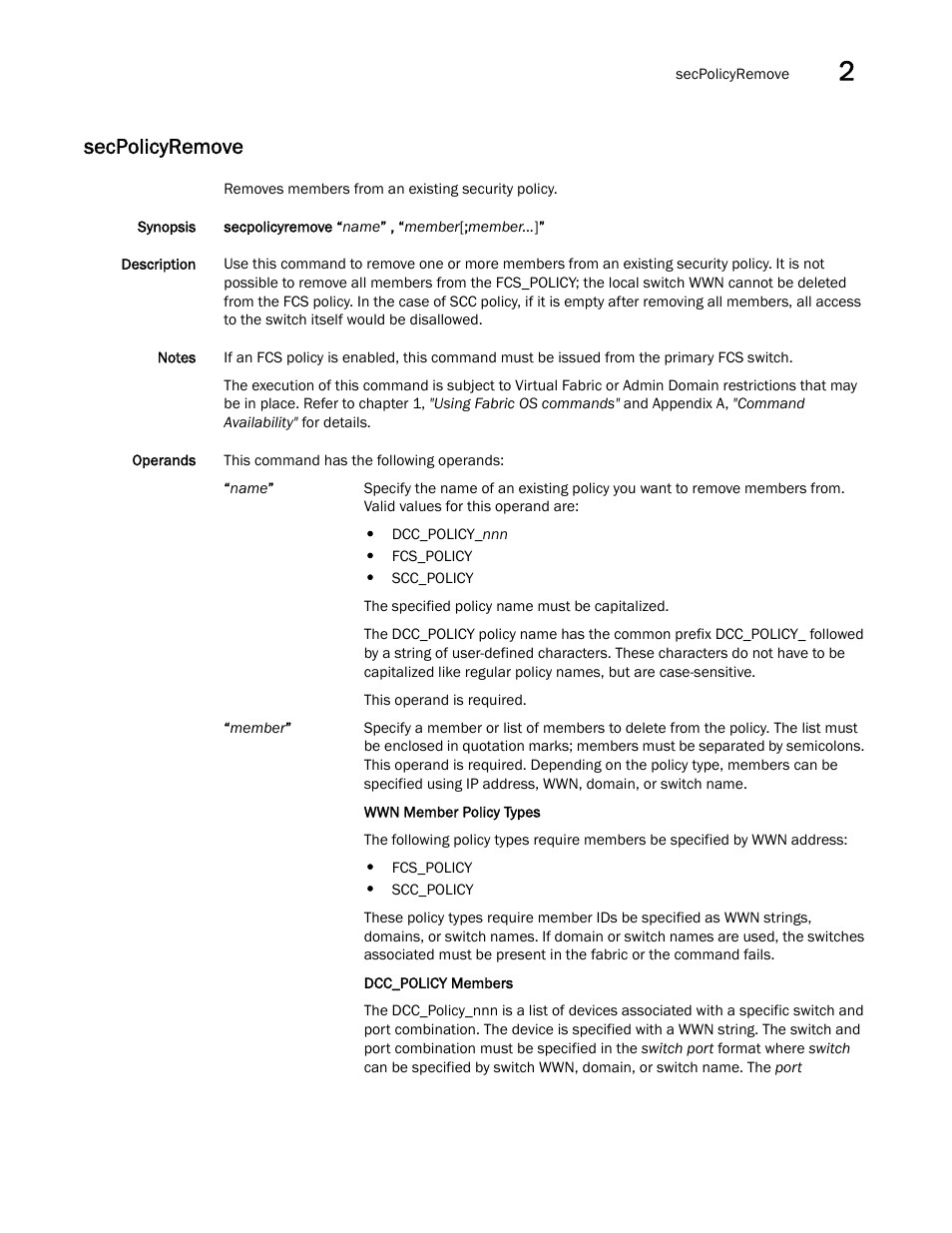 Secpolicyremove | Dell POWEREDGE M1000E User Manual | Page 887 / 1080