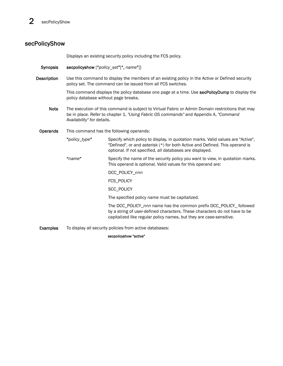 Secpolicyshow | Dell POWEREDGE M1000E User Manual | Page 890 / 1080