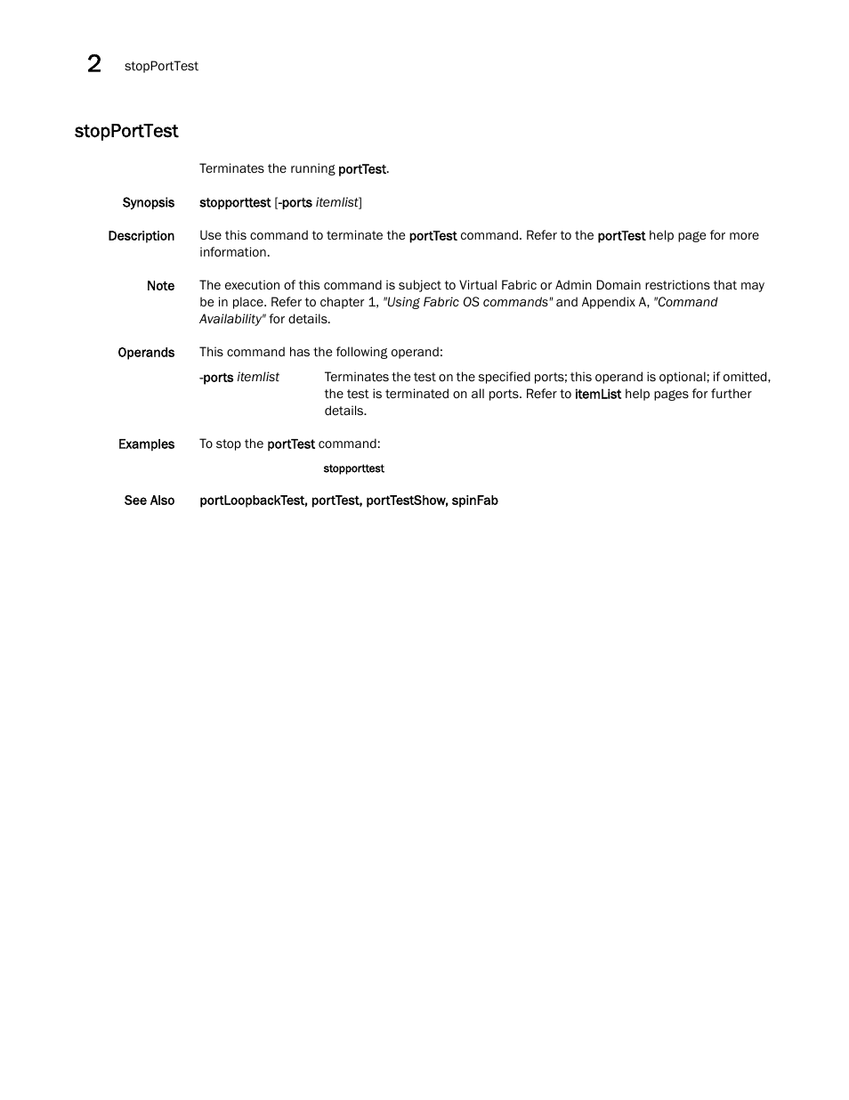 Stopporttest | Dell POWEREDGE M1000E User Manual | Page 936 / 1080