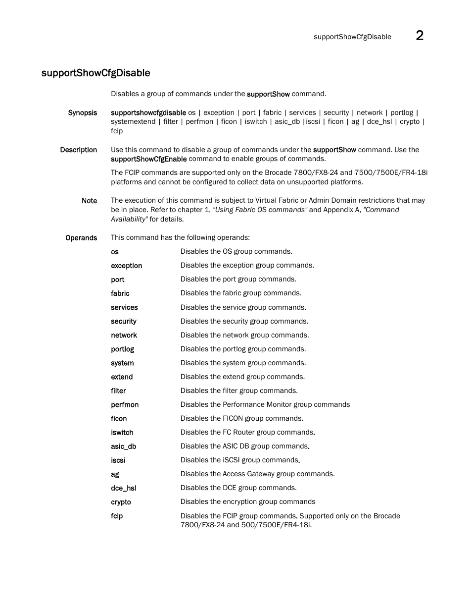 Supportshowcfgdisable | Dell POWEREDGE M1000E User Manual | Page 947 / 1080