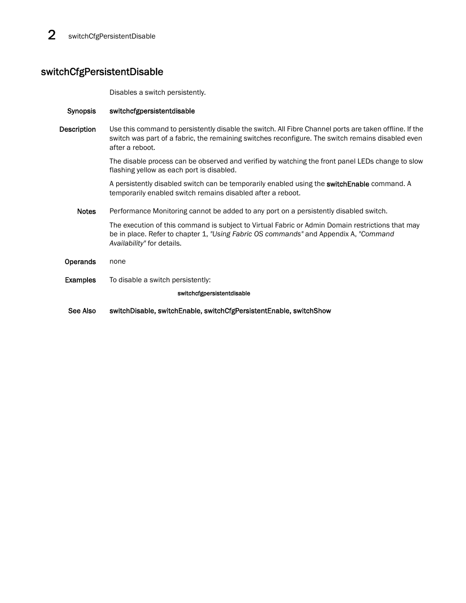 Switchcfgpersistentdisable | Dell POWEREDGE M1000E User Manual | Page 954 / 1080