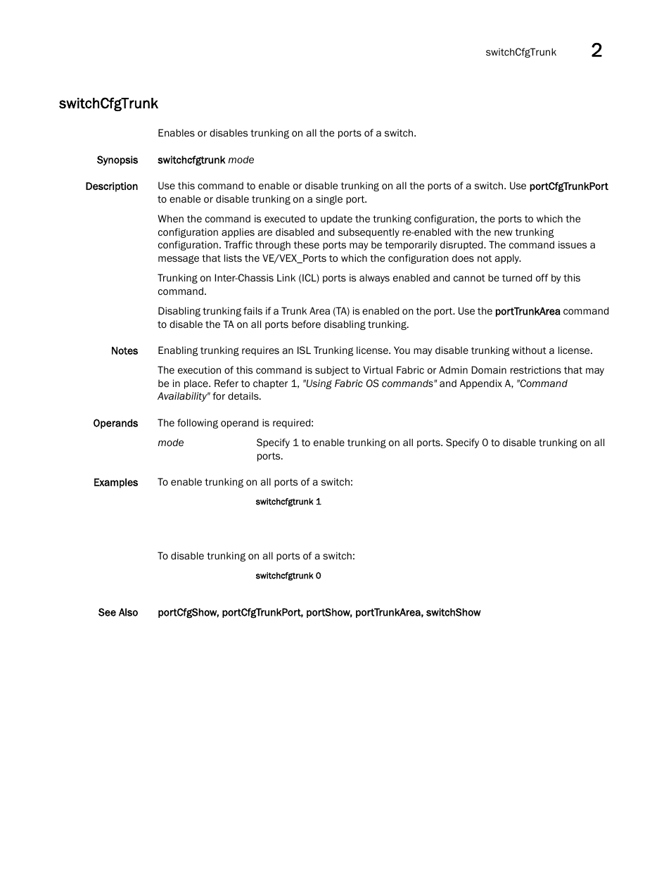 Switchcfgtrunk | Dell POWEREDGE M1000E User Manual | Page 957 / 1080