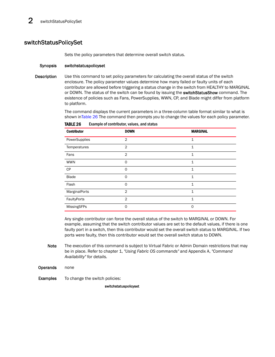 Switchstatuspolicyset | Dell POWEREDGE M1000E User Manual | Page 970 / 1080