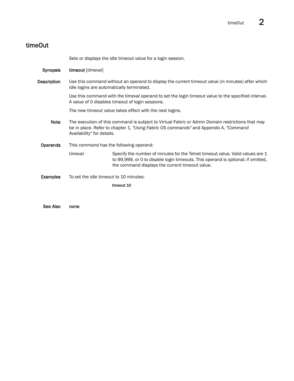 Timeout | Dell POWEREDGE M1000E User Manual | Page 999 / 1080