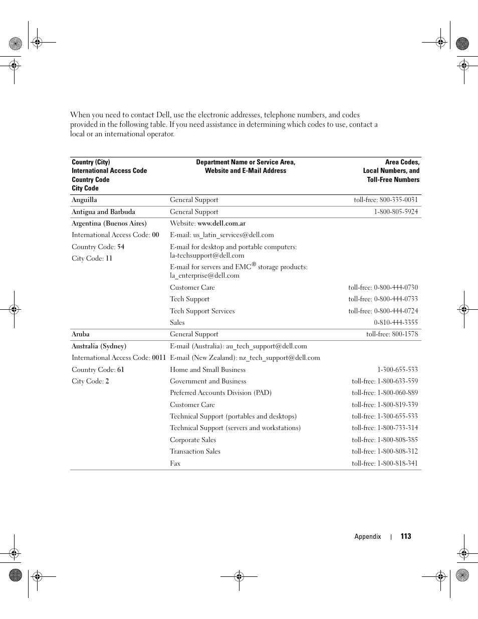 Dell Inspiron 510m User Manual | Page 113 / 134