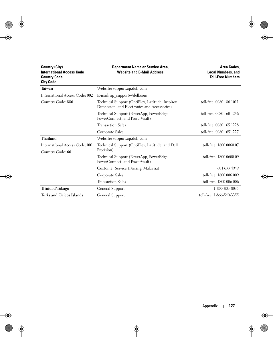 Dell Inspiron 510m User Manual | Page 127 / 134