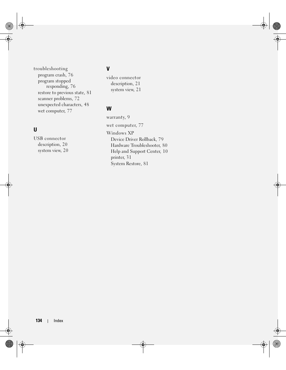 Dell Inspiron 510m User Manual | Page 134 / 134