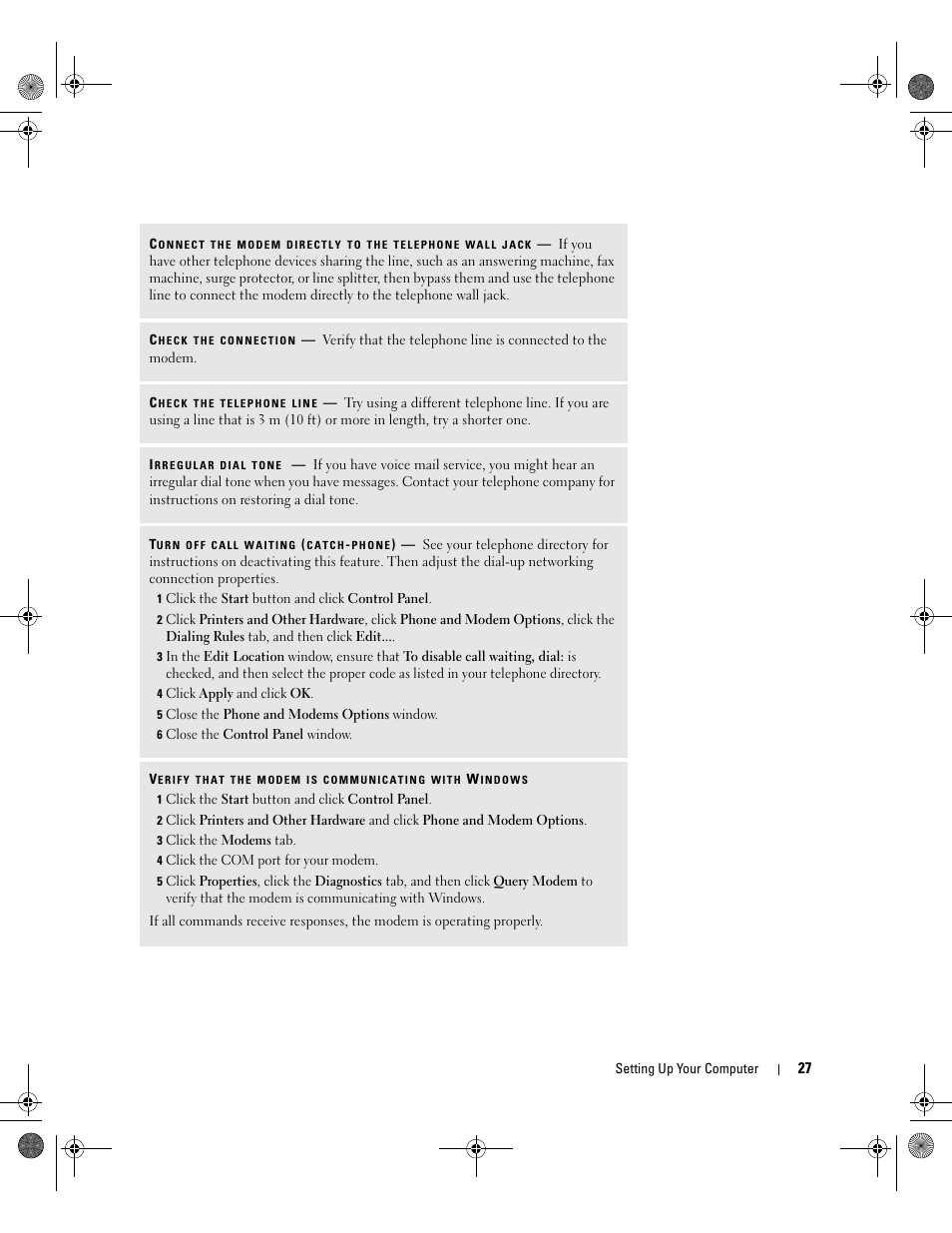 Dell Inspiron 510m User Manual | Page 27 / 134
