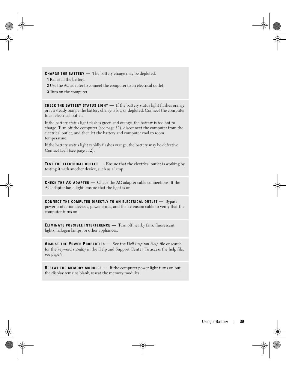 Dell Inspiron 510m User Manual | Page 39 / 134