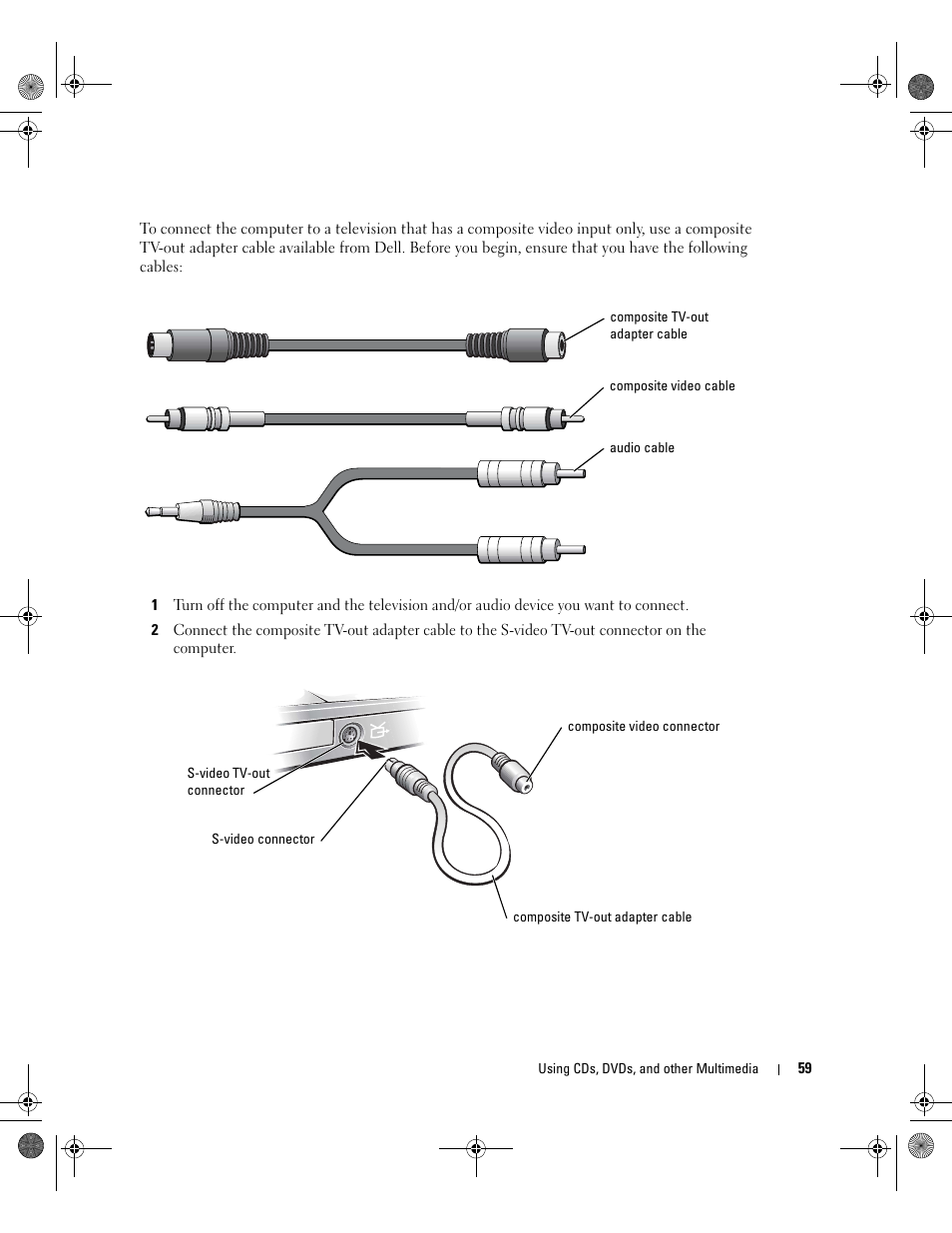 Dell Inspiron 510m User Manual | Page 59 / 134