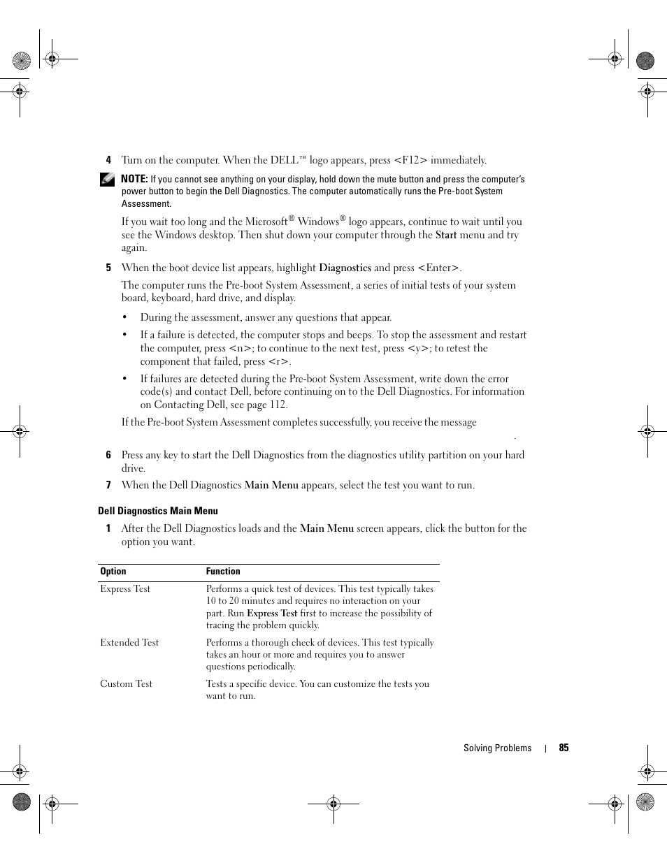 Dell Inspiron 510m User Manual | Page 85 / 134
