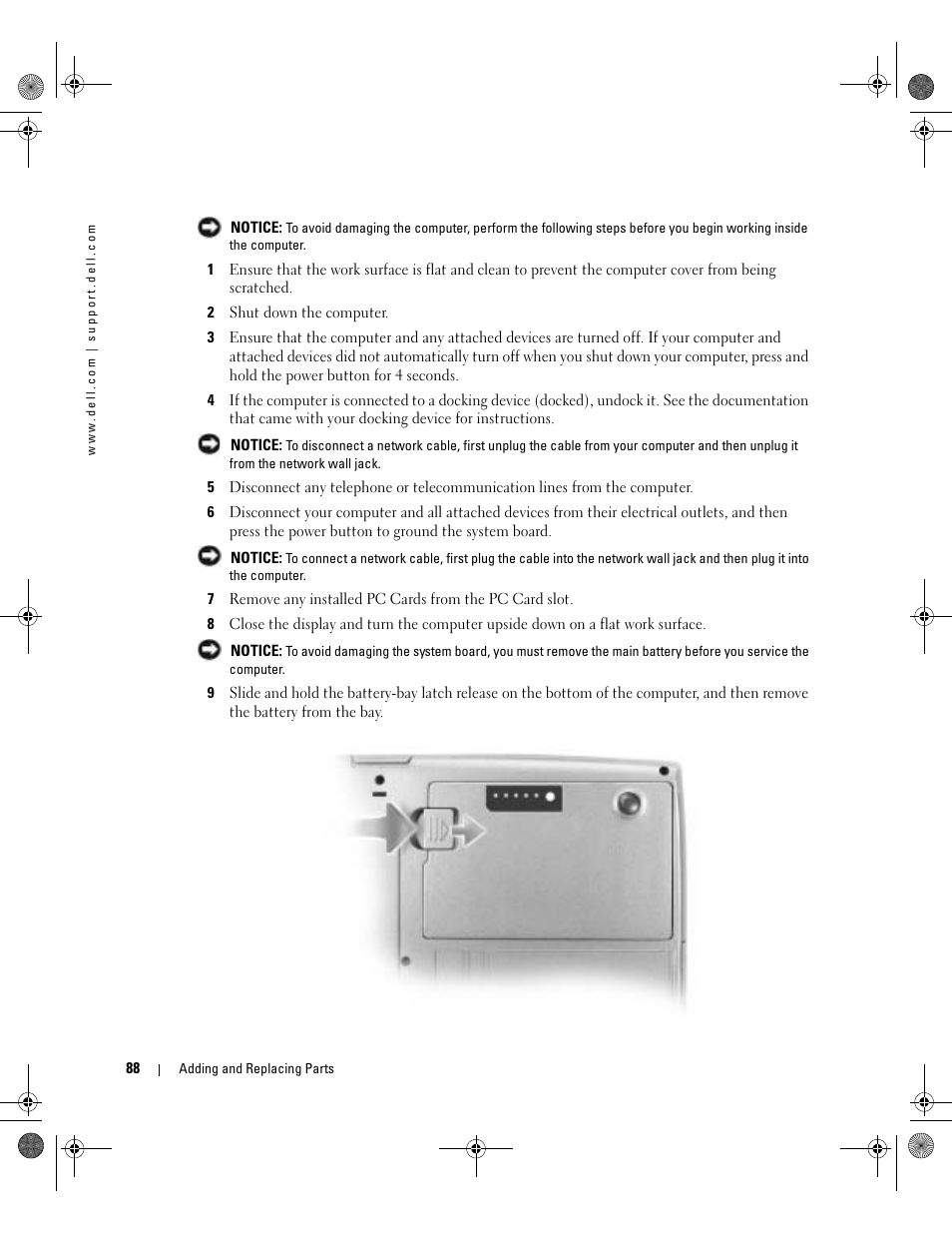 Dell Inspiron 510m User Manual | Page 88 / 134