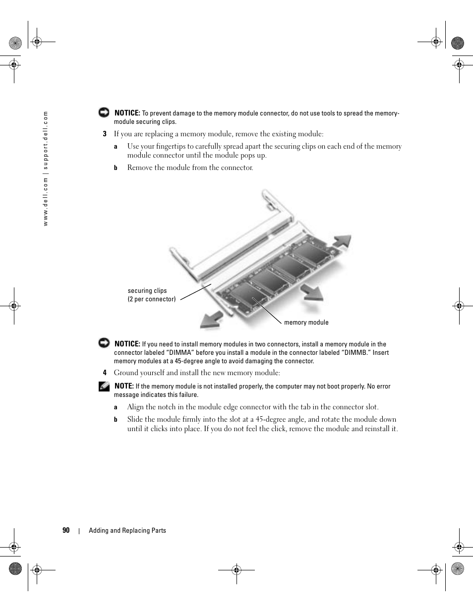 Dell Inspiron 510m User Manual | Page 90 / 134