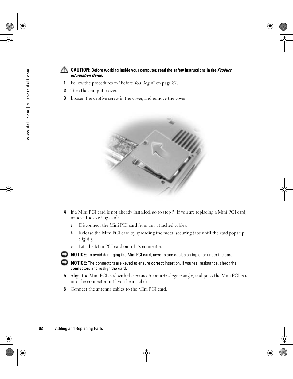 Dell Inspiron 510m User Manual | Page 92 / 134