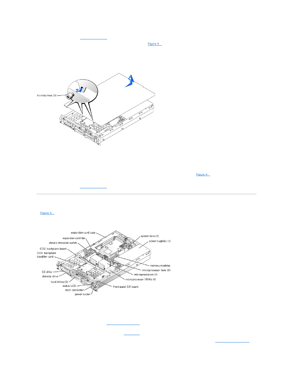 Inside the system, Replacing the cover | Dell PowerEdge 2650 User Manual | Page 29 / 65