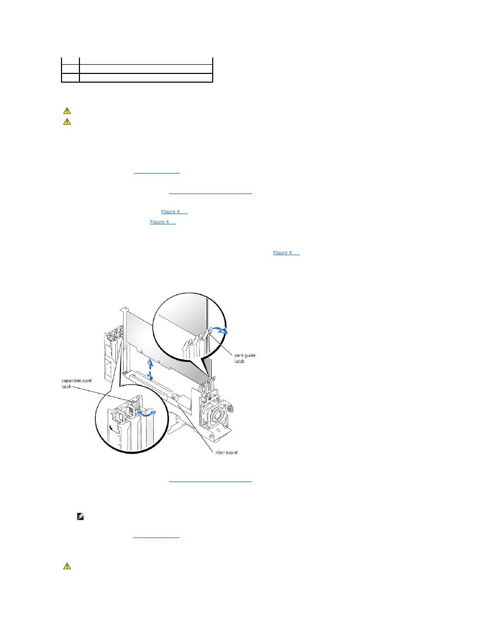 Installing an expansion card, Removing an expansion card | Dell PowerEdge 2650 User Manual | Page 37 / 65