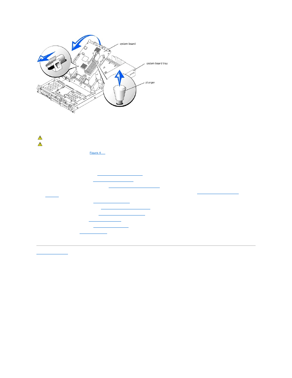 Replacing the system board | Dell PowerEdge 2650 User Manual | Page 57 / 65