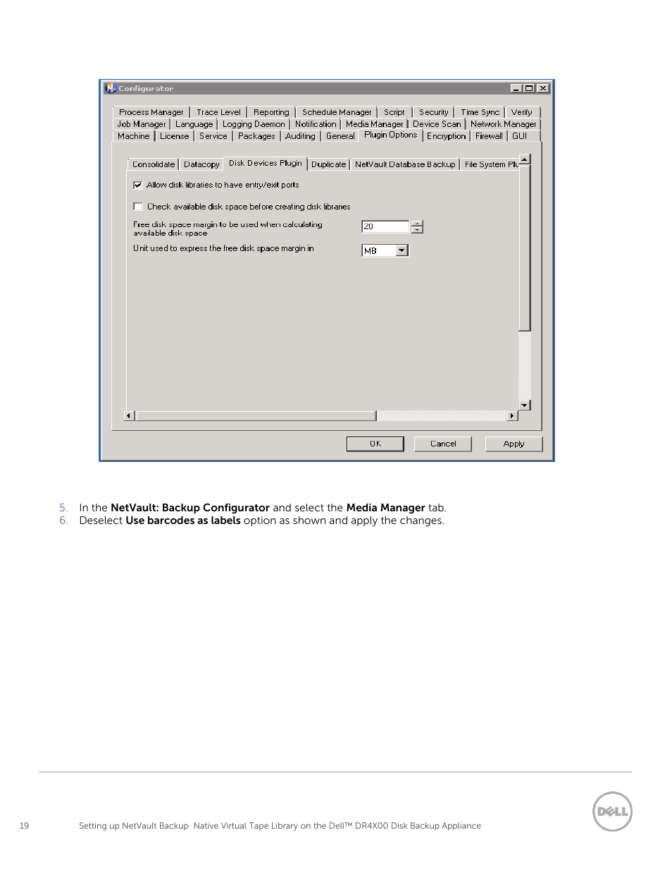 Dell PowerVault DR2000v User Manual | Page 19 / 63