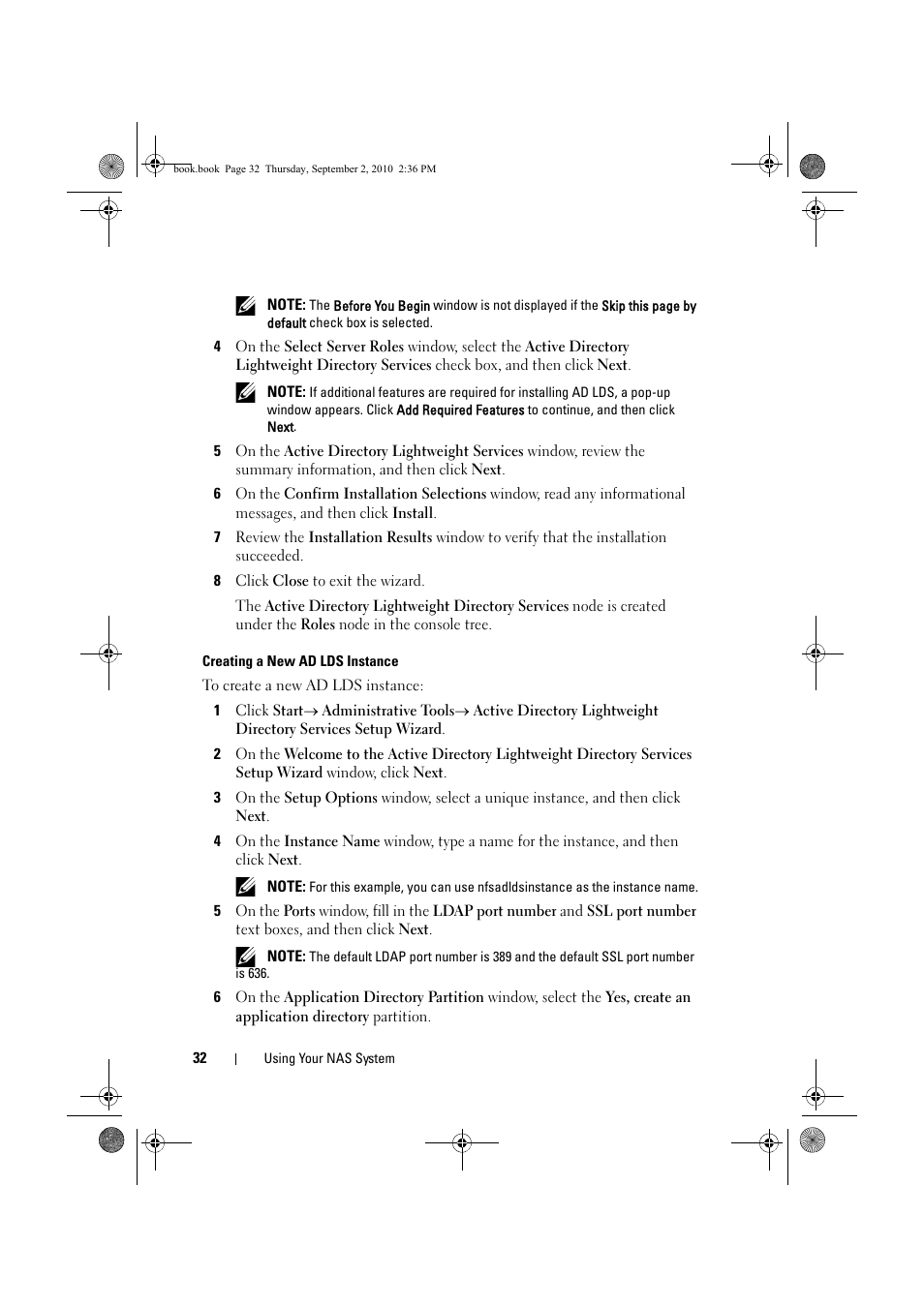 Dell PowerVault NX200 User Manual | Page 32 / 50