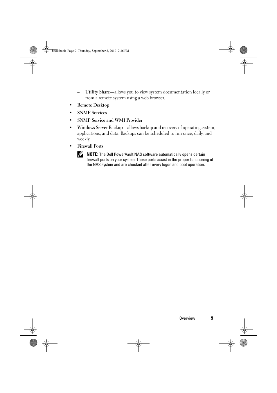 Dell PowerVault NX200 User Manual | Page 9 / 50