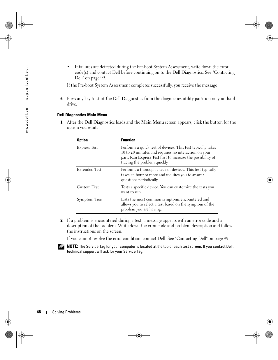 Dell Inspiron 9200 User Manual | Page 48 / 122