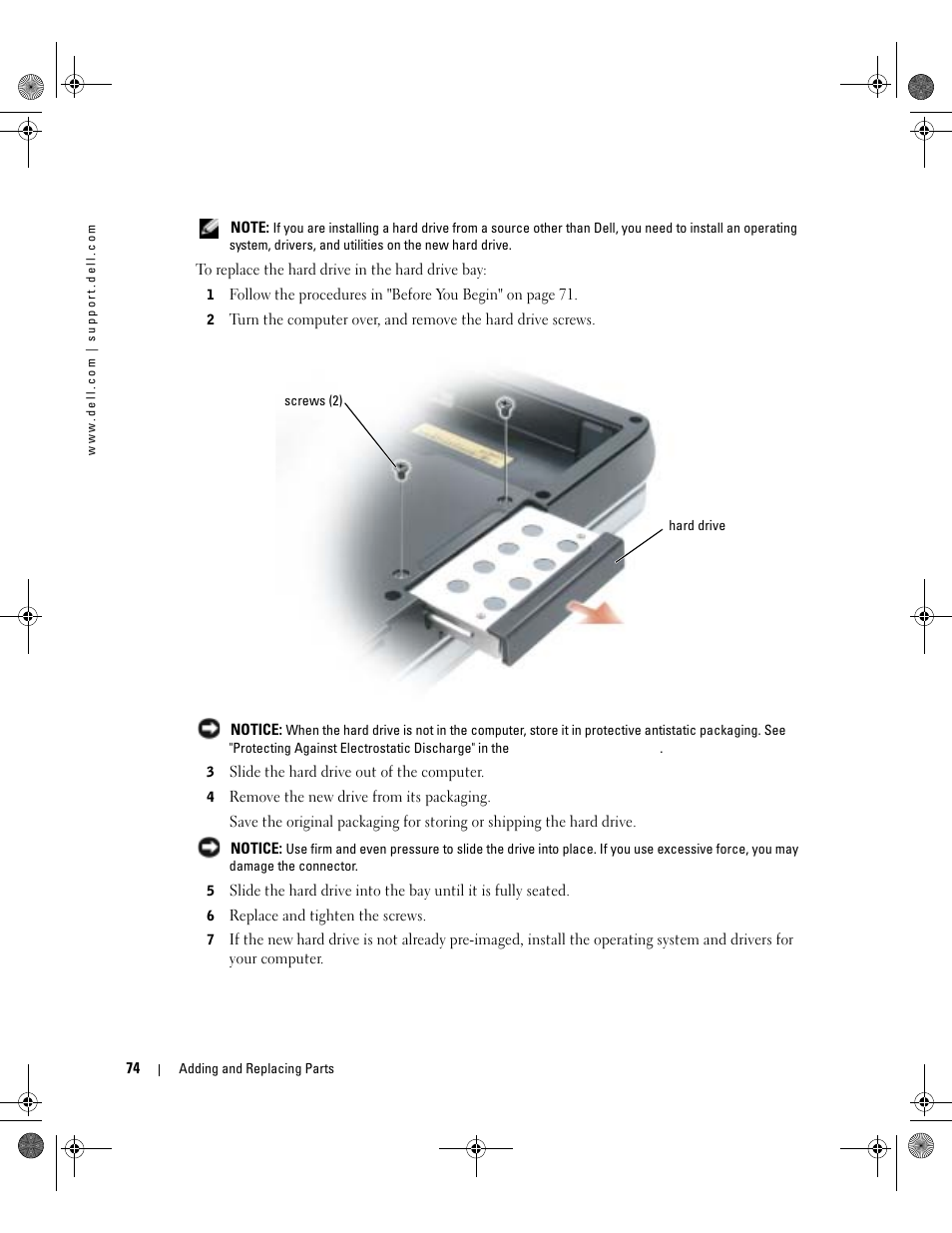 Dell Inspiron 9200 User Manual | Page 74 / 122