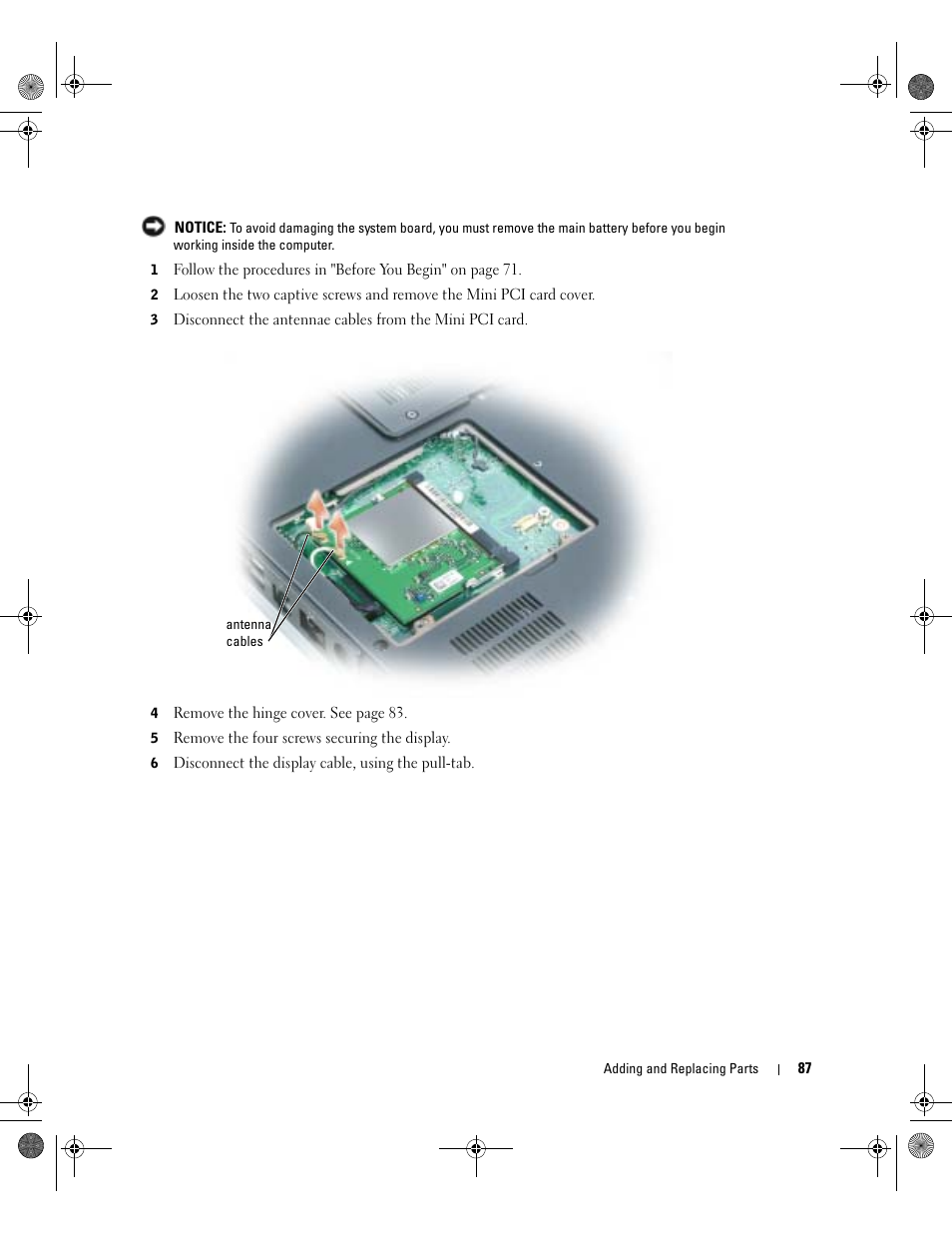 Dell Inspiron 9200 User Manual | Page 87 / 122