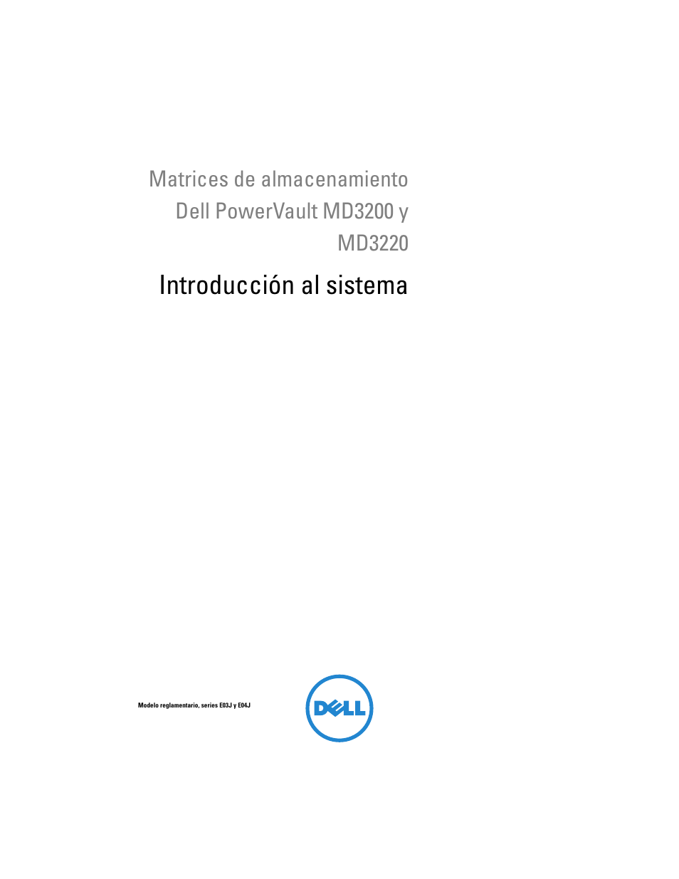 Introducción al sistema | Dell PowerVault MD3220 User Manual | Page 55 / 76