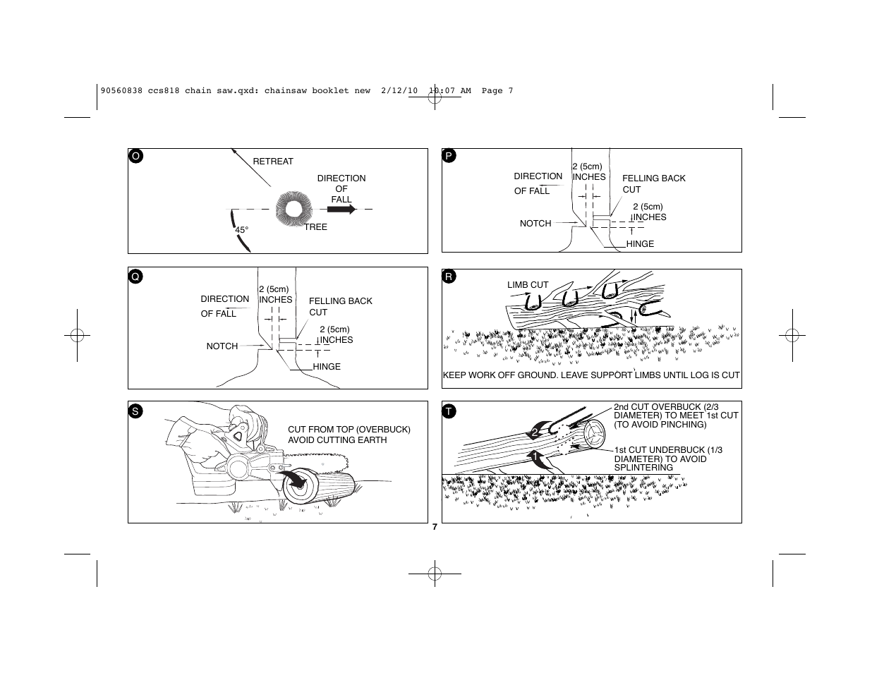 Black & Decker CCS818 User Manual | Page 7 / 56