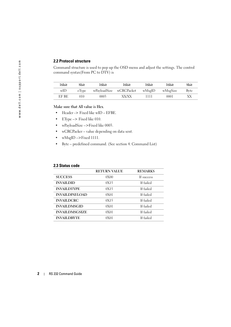 Dell LCD TV W3706MH User Manual | Page 2 / 6