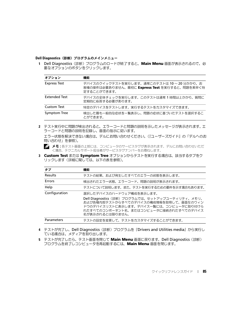 Dell Latitude D631 (Early 2009) User Manual | Page 85 / 110