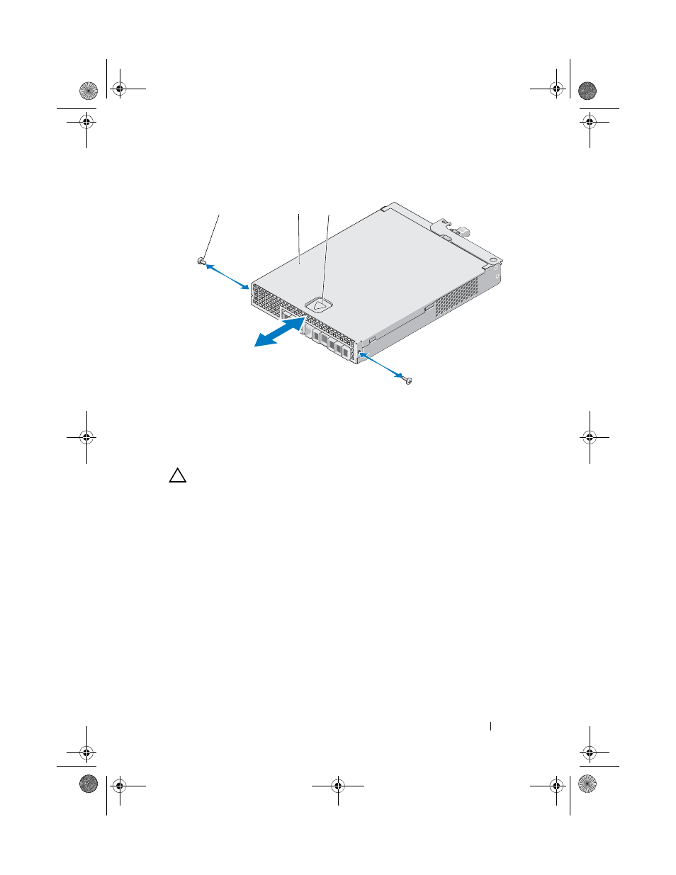 Closing the raid controller module, Figure 15-9, E figure 15-9 | Dell PowerVault MD3220 User Manual | Page 213 / 272