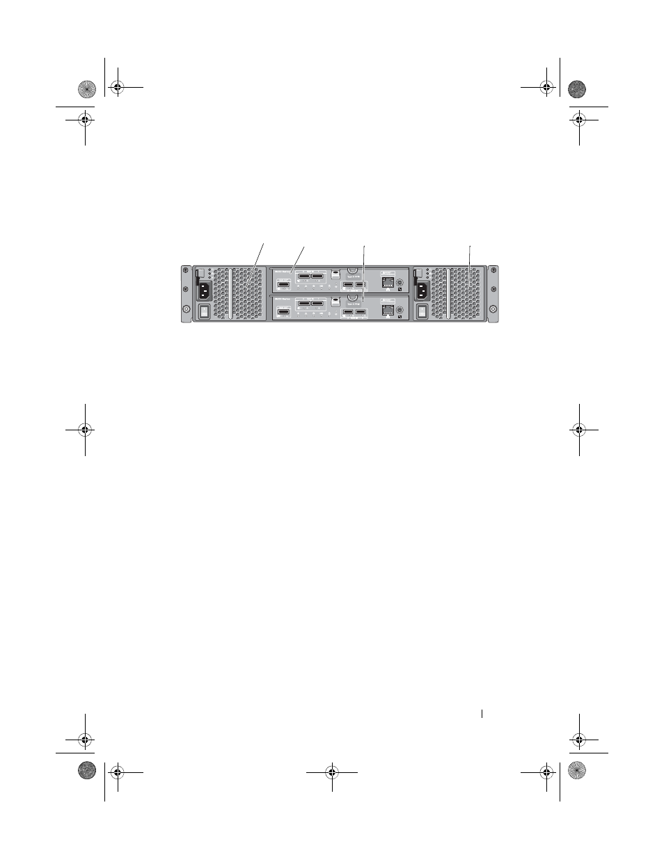 Back panel features and indicators | Dell PowerVault MD3220 User Manual | Page 27 / 272