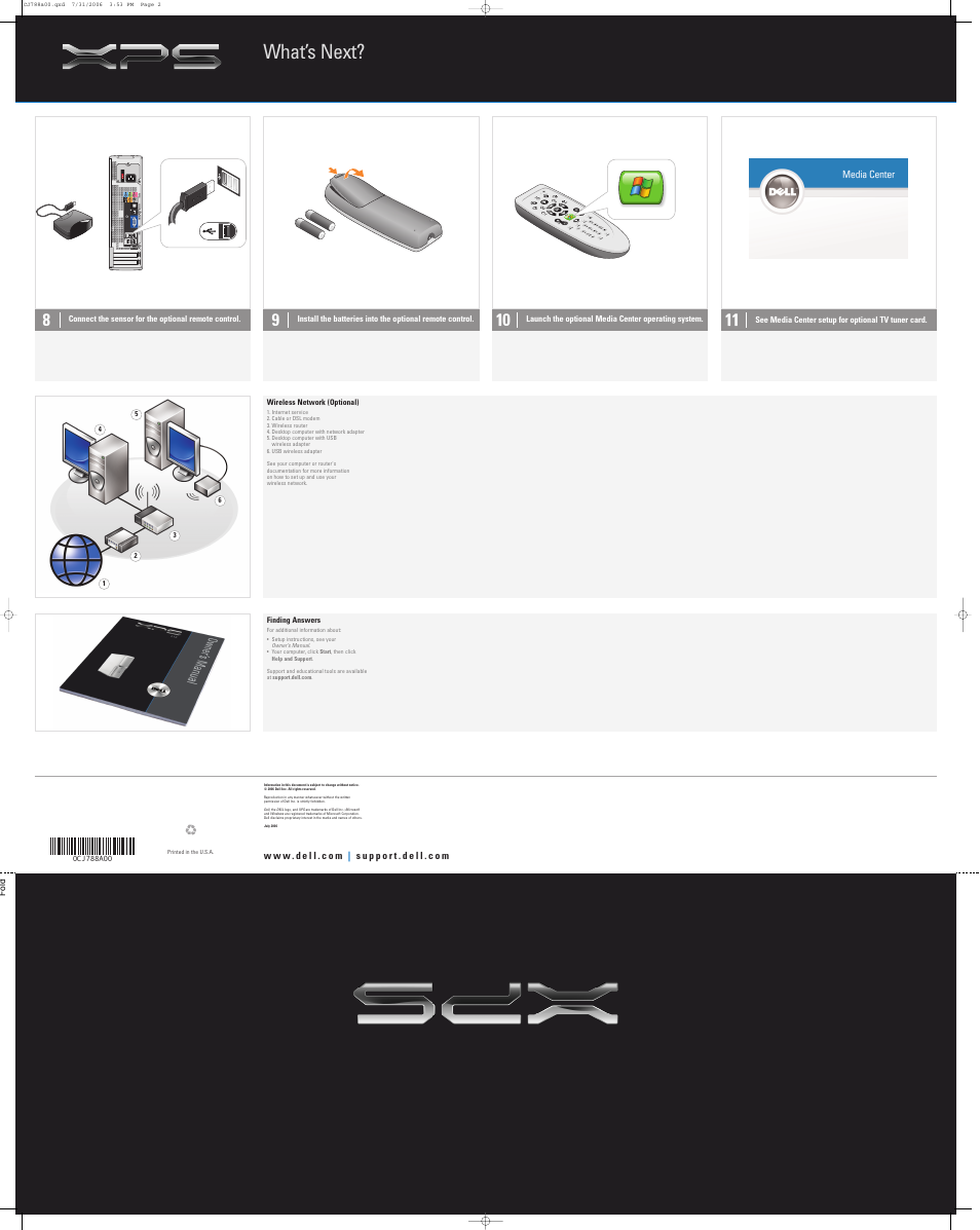 What’s next | Dell XPS 210 User Manual | Page 2 / 2