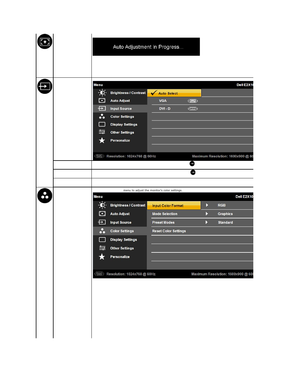 Dell E2010H Monitor User Manual | Page 16 / 30