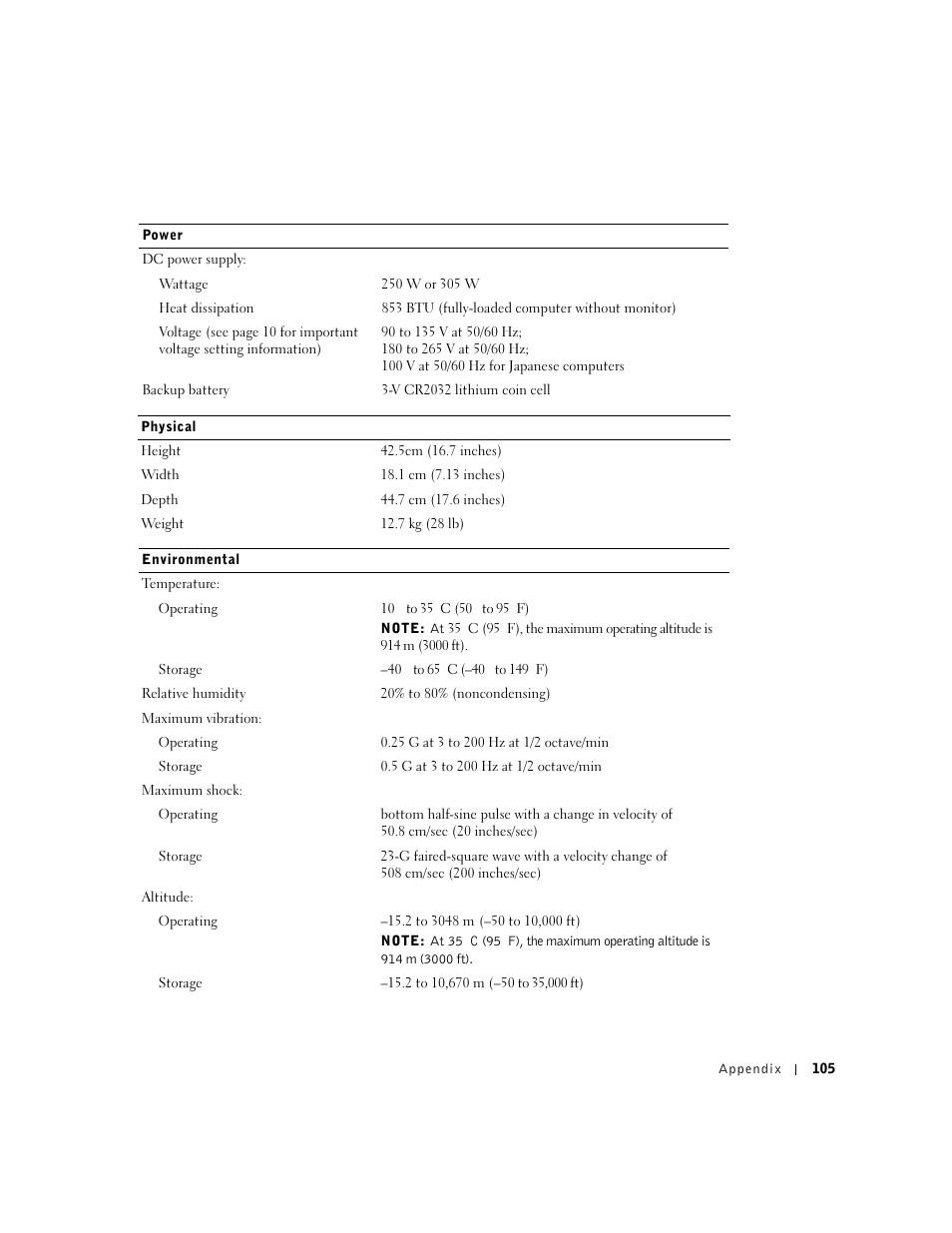 Dell Dimension 8300 User Manual | Page 105 / 146