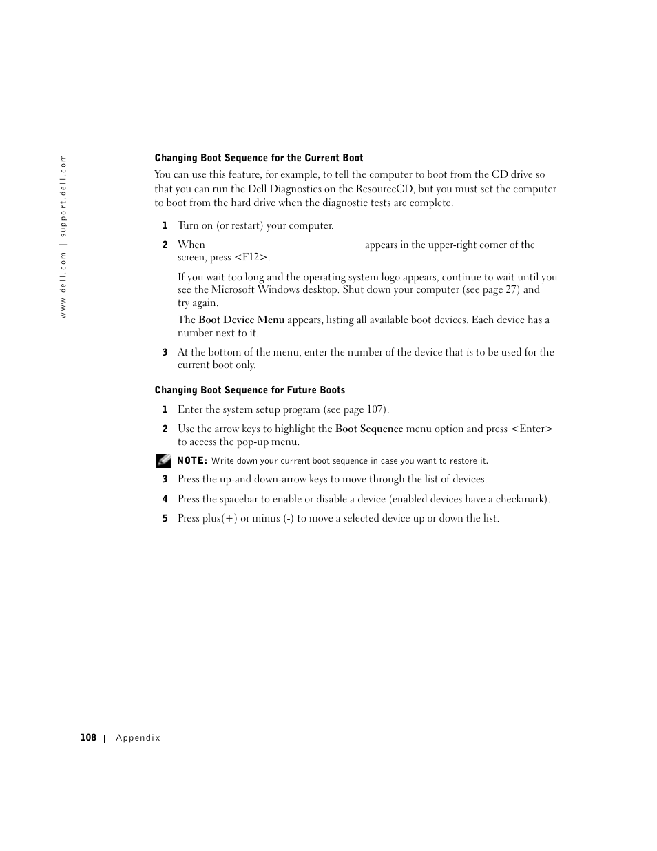Dell Dimension 8300 User Manual | Page 108 / 146