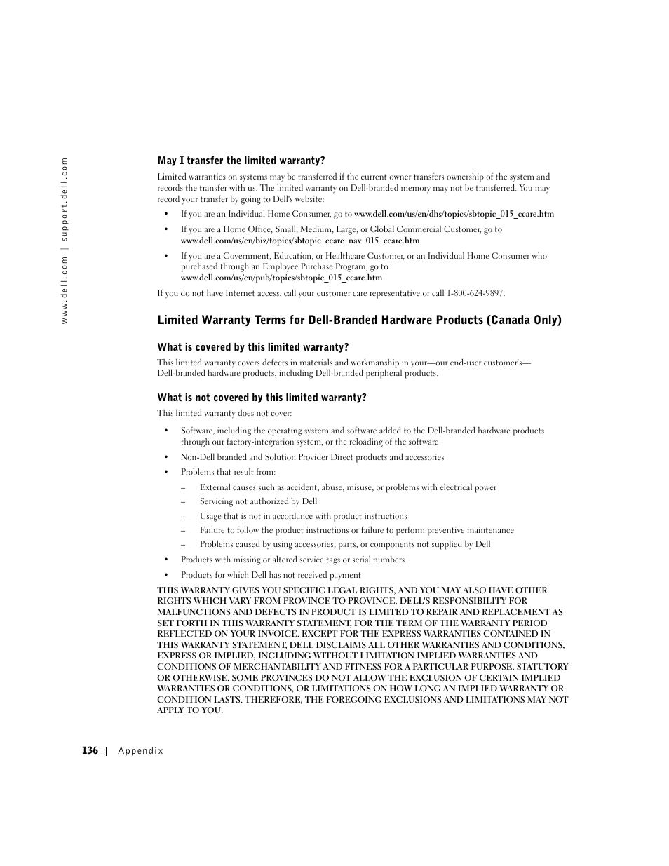 Dell Dimension 8300 User Manual | Page 136 / 146