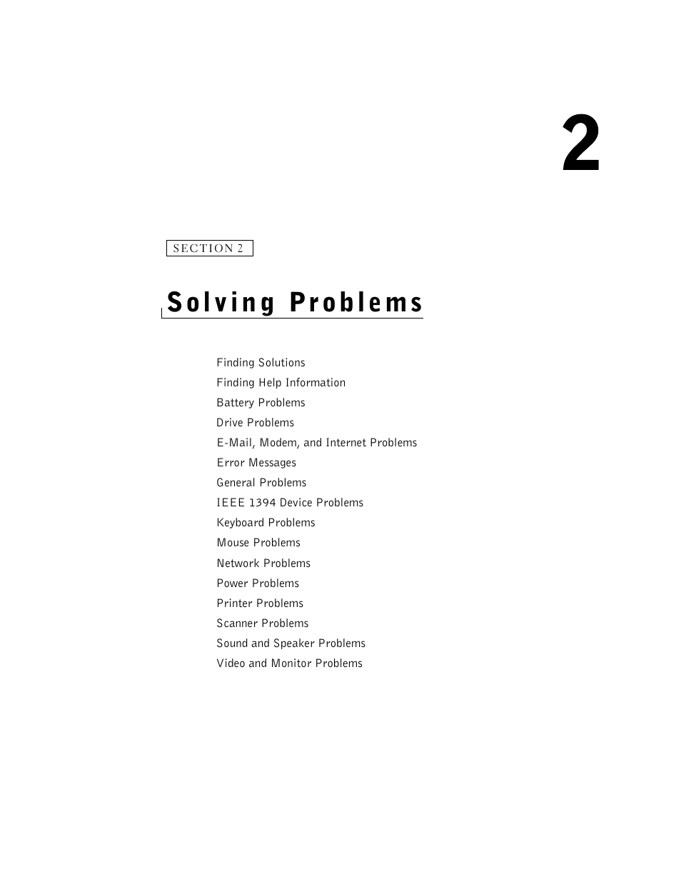 Solving problems, 2 solving problems | Dell Dimension 8300 User Manual | Page 29 / 146
