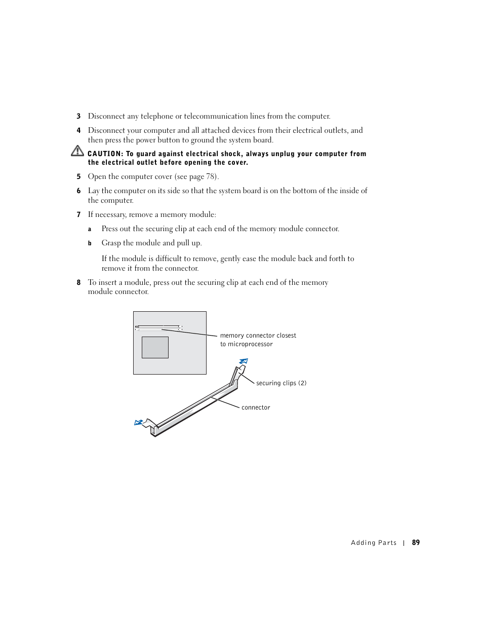 Dell Dimension 8300 User Manual | Page 89 / 146