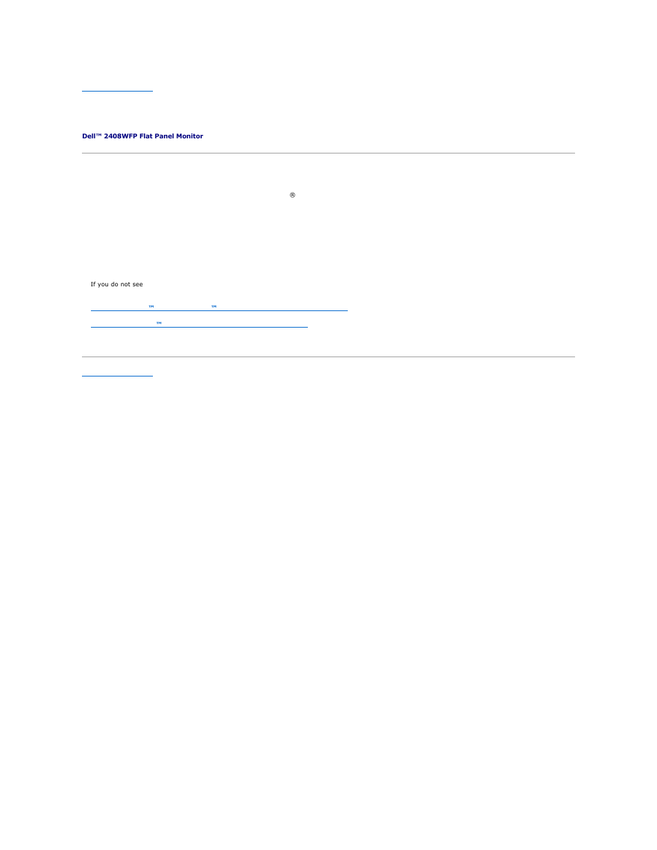 Setting up your monitor | Dell 2408WFP Monitor User Manual | Page 31 / 41
