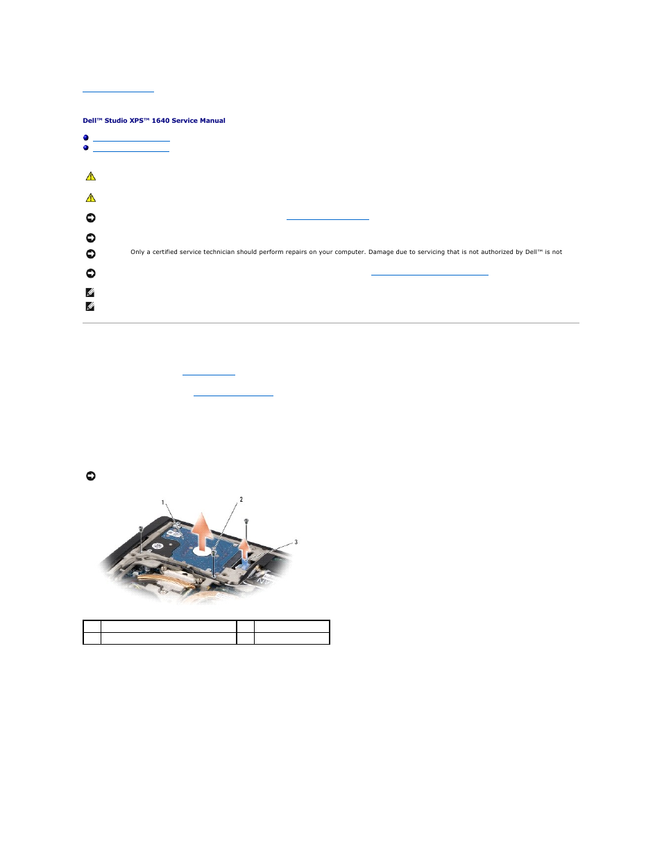 Hard drive, Removing the hard drive | Dell Studio XPS 1647 (Early 2010) User Manual | Page 25 / 47