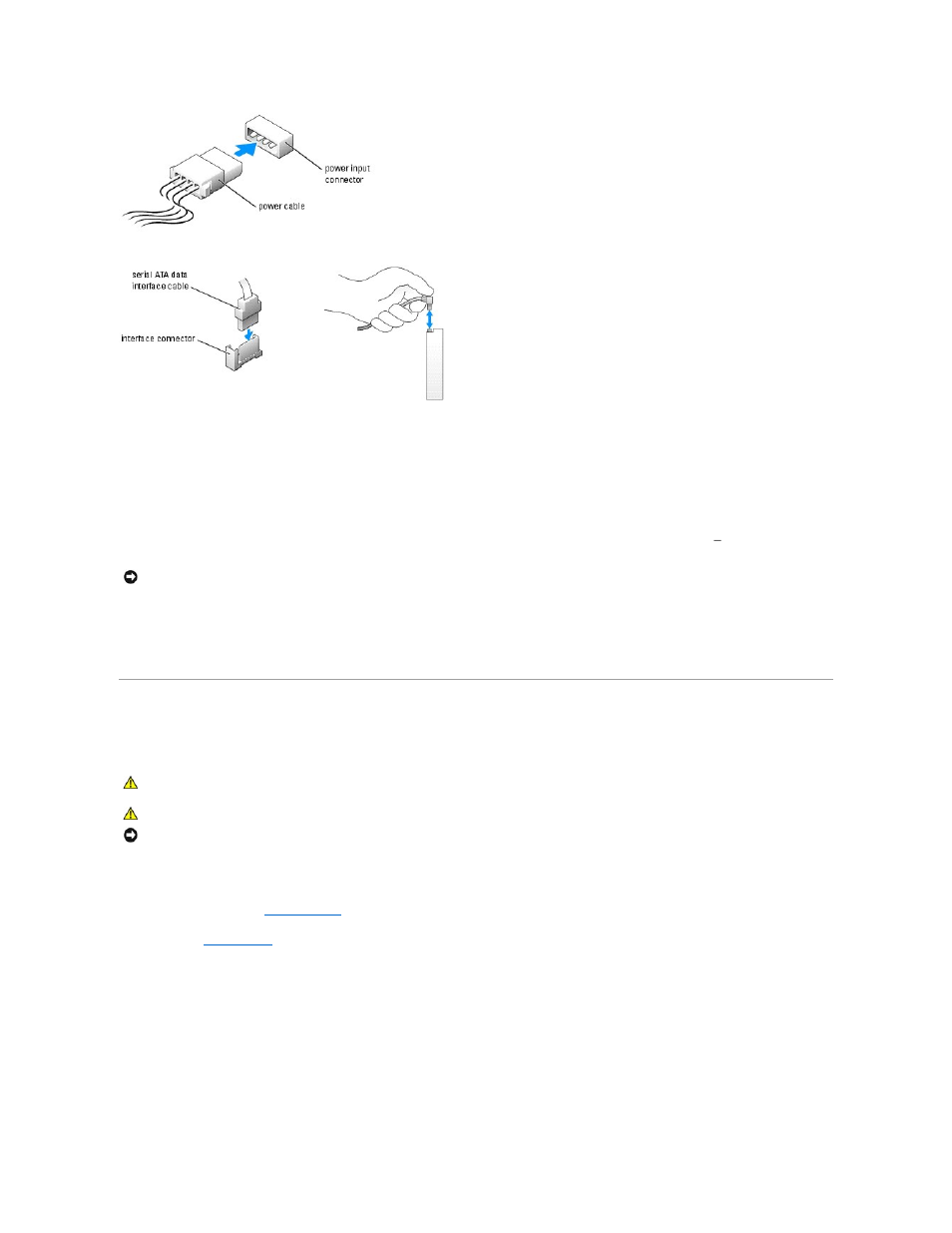 Hard drive, Drive interface connectors, Removing a hard drive | Dell Dimension 9100 User Manual | Page 21 / 52