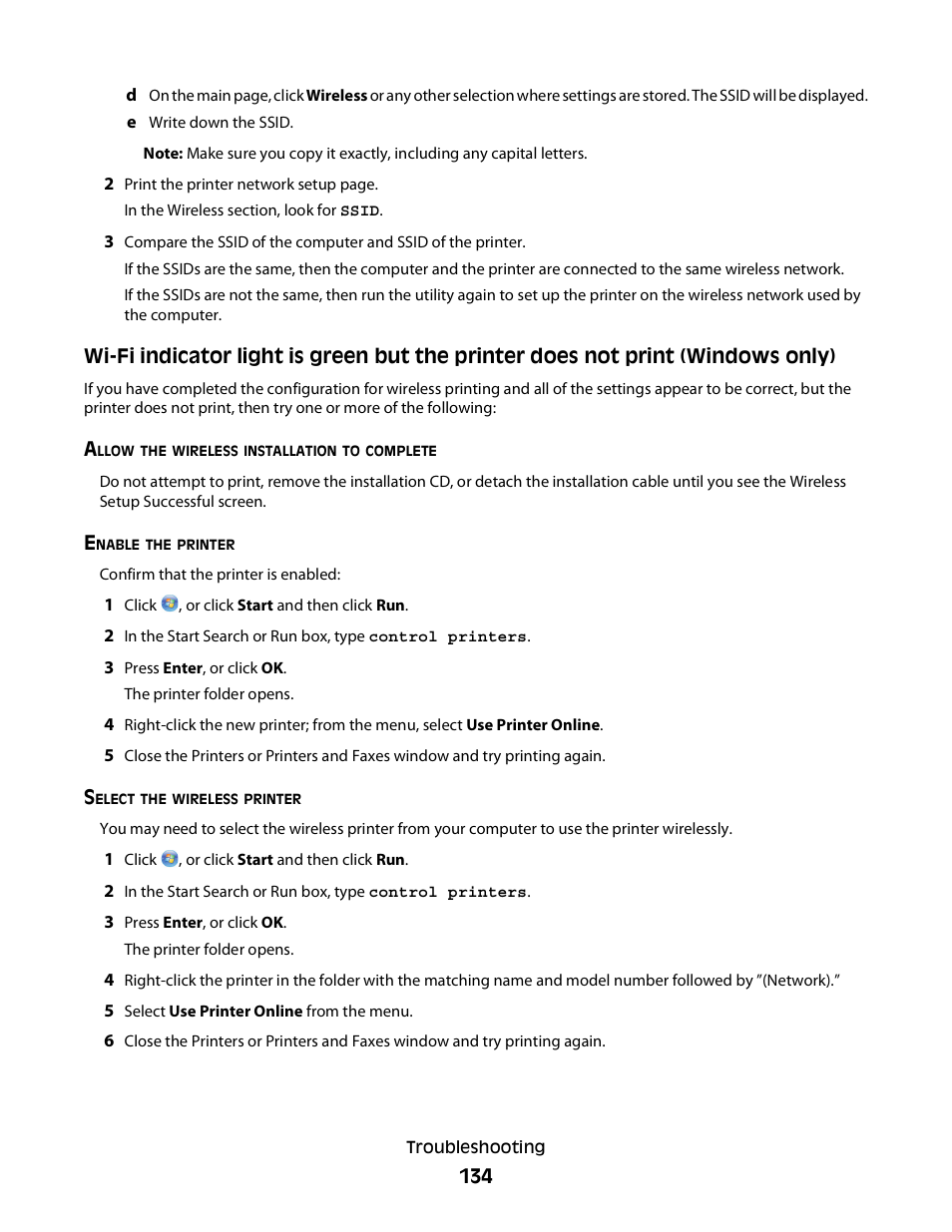 Dell V715w All In One Wireless Inkjet Printer User Manual | Page 134 / 150