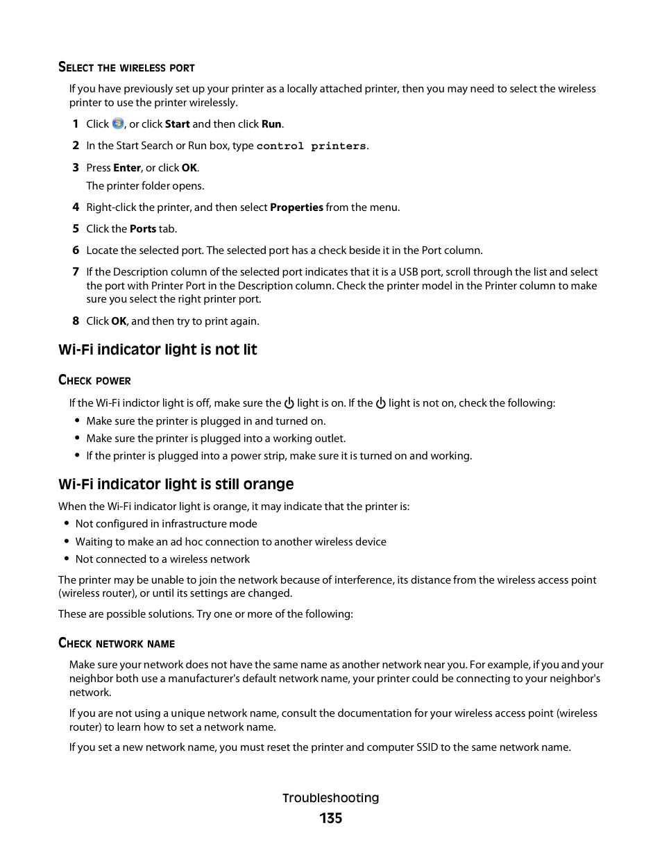 Dell V715w All In One Wireless Inkjet Printer User Manual | Page 135 / 150