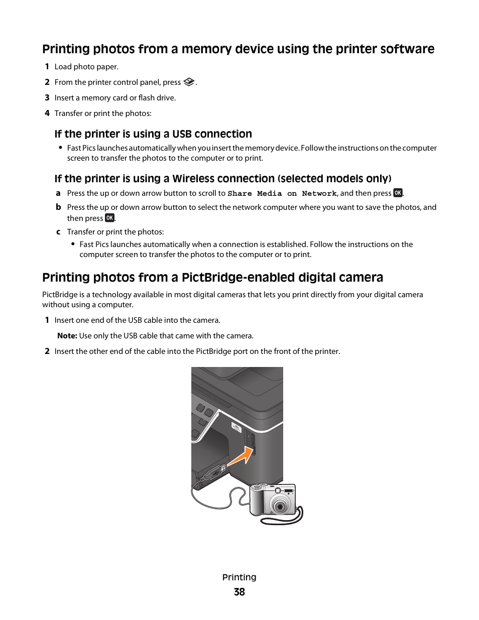 Dell V715w All In One Wireless Inkjet Printer User Manual | Page 38 / 150