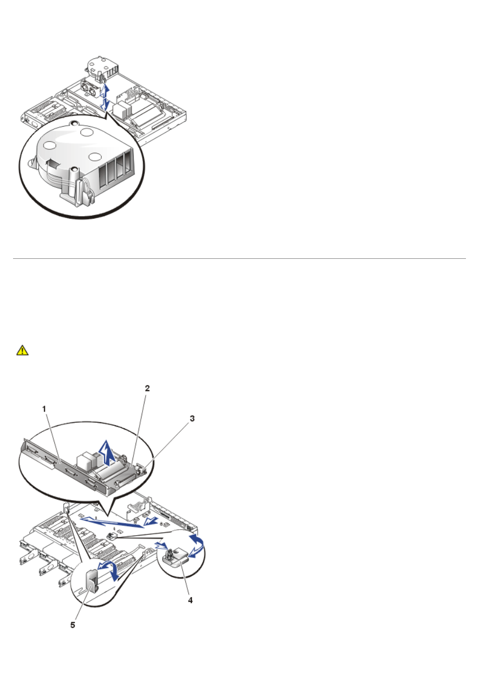 Replace the system and midplane board, Replace the system and midplane, Board | Replace the system and, Midplane board, Replace, The system and midplane board, System board and midplane board, Figure 7 | Dell PowerVault 715N (Rackmount NAS Appliance) User Manual | Page 20 / 44