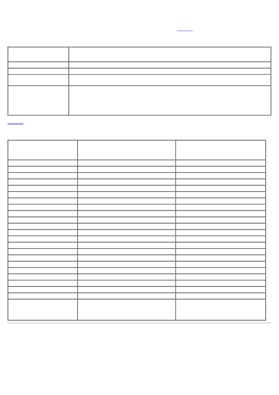 Bios setup options, Table 1, Main screen | Dell PowerVault 715N (Rackmount NAS Appliance) User Manual | Page 37 / 44