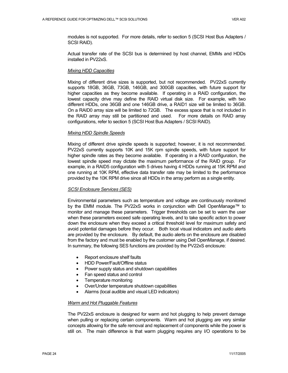 Dell PowerVault 221S (SCSI) User Manual | Page 24 / 44